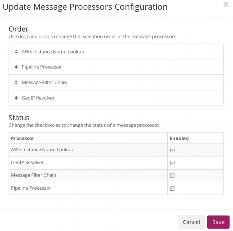 Configure geolocation