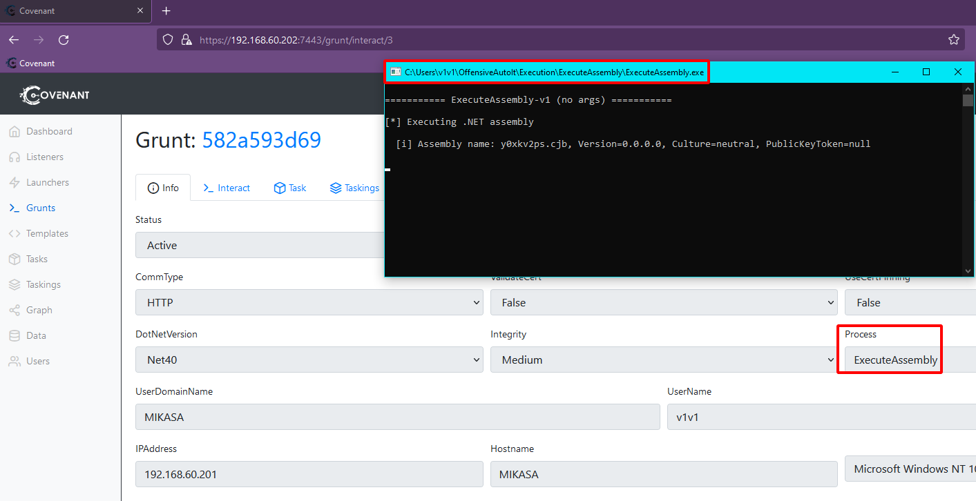 ExecuteAssembly Grunt